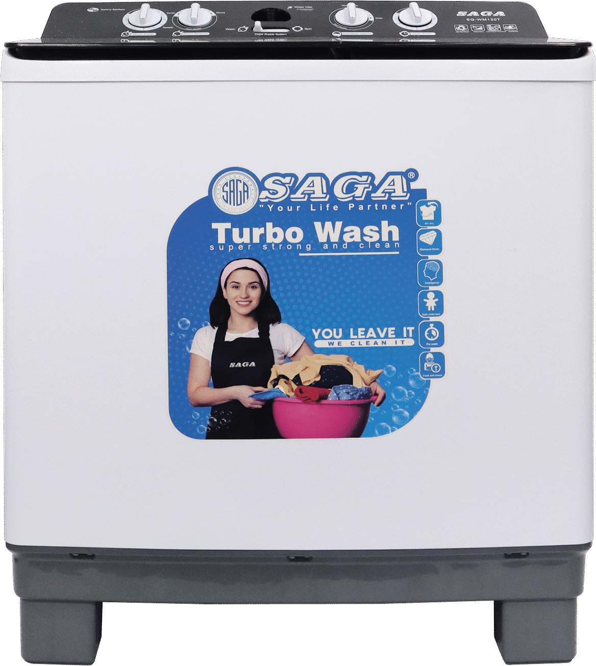 Twin-Tub Washing Machine SG-WM120T