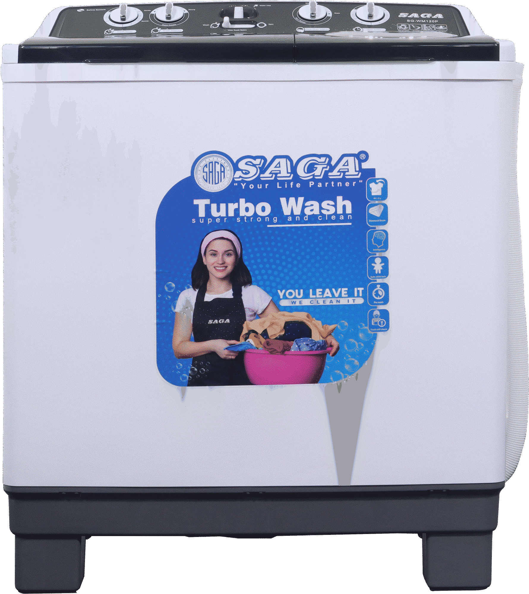 Twin-Tub Washing Machine SG-WM120P
